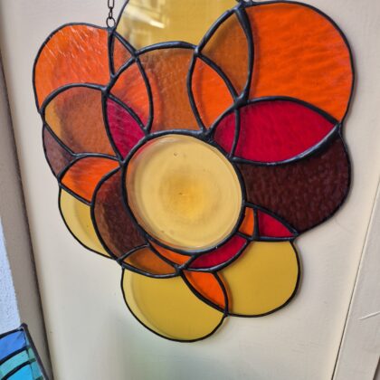 Glas in lood decoratie
